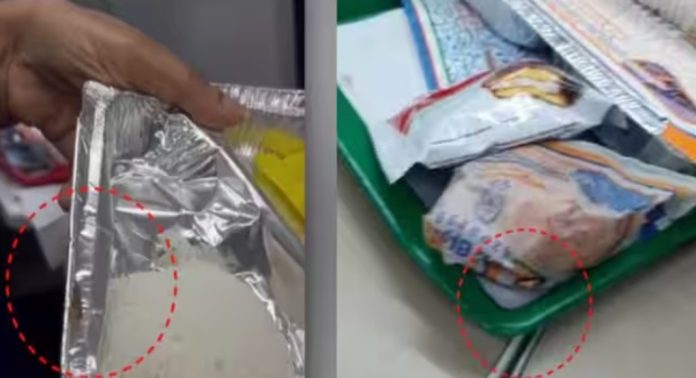 വന്ദേഭാരത് ട്രെയിനില് നല്കിയ പ്രഭാത ഭക്ഷണം തുറന്നപ്പോള് പുറത്തേക്ക് വന്നത് പാറ്റകളുടെ കൂട്ടം ! പരാതി വന്ദേഭാരത് ട്രെയിനില് നല്കിയ പ്രഭാത ഭക്ഷണം തുറന്നപ്പോള് പുറത്തേക്ക് വന്നത് പാറ്റകളുടെ കൂട്ടം ! പരാതി