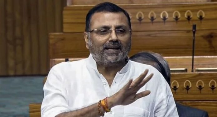 ജാർഖണ്ഡ്, ബംഗാൾ സംസ്ഥാനങ്ങളിലെ ചില പ്രദേശങ്ങൾ കേന്ദ്രഭരണ പ്രദേശമായി പ്രഖ്യാപിക്കണമെന്ന് നിഷികാന്ത് ദുബെ ജാർഖണ്ഡ്, ബംഗാൾ സംസ്ഥാനങ്ങളിലെ ചില പ്രദേശങ്ങൾ കേന്ദ്രഭരണ പ്രദേശമായി പ്രഖ്യാപിക്കണമെന്ന് നിഷികാന്ത് ദുബെ