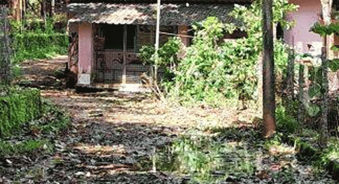 ഉപതിരഞ്ഞെടുപ്പിനുള്ള പോളിംഗ് ബൂത്തായി ഉപയോഗിക്കുന്ന ചാമക്കാല പ്രദേശത്തെ അങ്കണവാടിക്ക് സമീപം വെള്ളക്കെട്ട് പതിവാകുന്നു ഉപതിരഞ്ഞെടുപ്പിനുള്ള പോളിംഗ് ബൂത്തായി ഉപയോഗിക്കുന്ന ചാമക്കാല പ്രദേശത്തെ അങ്കണവാടിക്ക് സമീപം വെള്ളക്കെട്ട് പതിവാകുന്നു