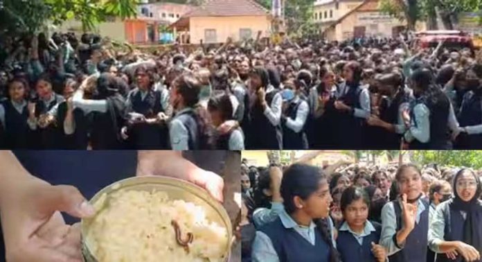 ‘ഞങ്ങള്ക്ക് സുരക്ഷിതമായ ക്ലാസ് മുറിവേണം, ചോറ്റുപാത്രത്തിലും പുഴുവാണ്’; കുട്ടികളുടെ സമരം ഫലം കണ്ടു ; സംഭവത്തില് ഇടപെട്ട് വിദ്യാഭ്യാസമന്ത്രി ‘ഞങ്ങള്ക്ക് സുരക്ഷിതമായ ക്ലാസ് മുറിവേണം, ചോറ്റുപാത്രത്തിലും പുഴുവാണ്’; കുട്ടികളുടെ സമരം ഫലം കണ്ടു ; സംഭവത്തില് ഇടപെട്ട് വിദ്യാഭ്യാസമന്ത്രി