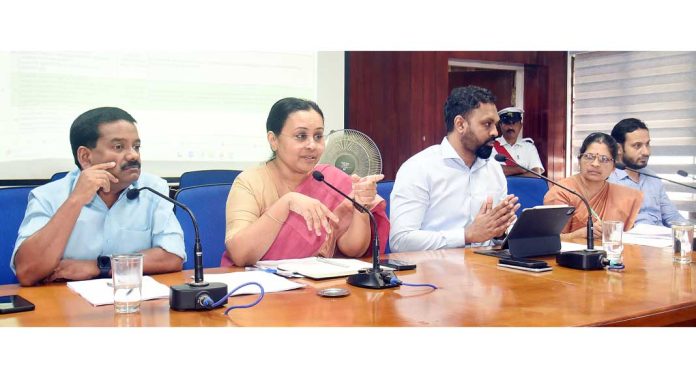 ജില്ലയില് ലഹരിക്കെതിരെയുള്ള പ്രവര്ത്തനങ്ങള് ശക്തമാക്കും : മന്ത്രി വീണാ ജോര്ജ് ജില്ലയില് ലഹരിക്കെതിരെയുള്ള പ്രവര്ത്തനങ്ങള് ശക്തമാക്കും : മന്ത്രി വീണാ ജോര്ജ്