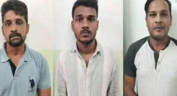 ഹോട്ടൽ തൊഴിലാളിയെ ക്രൂരമായി മർദിച്ചു ; മൂന്നുപേർ അറസ്റ്റിൽ ഹോട്ടൽ തൊഴിലാളിയെ ക്രൂരമായി മർദിച്ചു ; മൂന്നുപേർ അറസ്റ്റിൽ