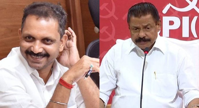 എം.വി ഗോവിന്ദനെതിരെ രൂക്ഷ വിമർശനവുമായി ബിജെപി സംസ്ഥാന അദ്ധ്യക്ഷൻ കെ. സുരേന്ദ്രൻ എം.വി ഗോവിന്ദനെതിരെ രൂക്ഷ വിമർശനവുമായി ബിജെപി സംസ്ഥാന അദ്ധ്യക്ഷൻ കെ. സുരേന്ദ്രൻ