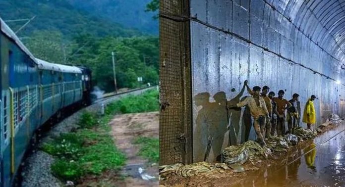 കൊങ്കണിൽ വീണ്ടും മണ്ണിടിച്ചില് ; നിയന്ത്രണം തുടരുന്നു കൊങ്കണിൽ വീണ്ടും മണ്ണിടിച്ചില് ; നിയന്ത്രണം തുടരുന്നു