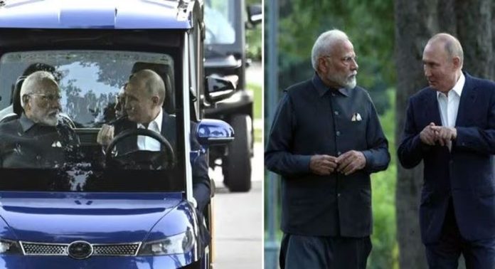 നരേന്ദ്രമോദിയെ തന്റെ വീട് ചുറ്റിക്കാണിച്ച് പുടിൻ ; ഹോം ടൂർ വീഡിയോ വൈറൽ നരേന്ദ്രമോദിയെ തന്റെ വീട് ചുറ്റിക്കാണിച്ച് പുടിൻ ; ഹോം ടൂർ വീഡിയോ വൈറൽ