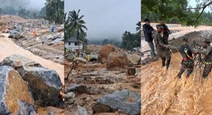 വയനാട് ഉരുൾപൊട്ടൽ ദുരന്തം ; മരിച്ചവരുടെ എണ്ണം 200 ആയി ഉയർന്നു വയനാട് ഉരുൾപൊട്ടൽ ദുരന്തം ; മരിച്ചവരുടെ എണ്ണം 200 ആയി ഉയർന്നു