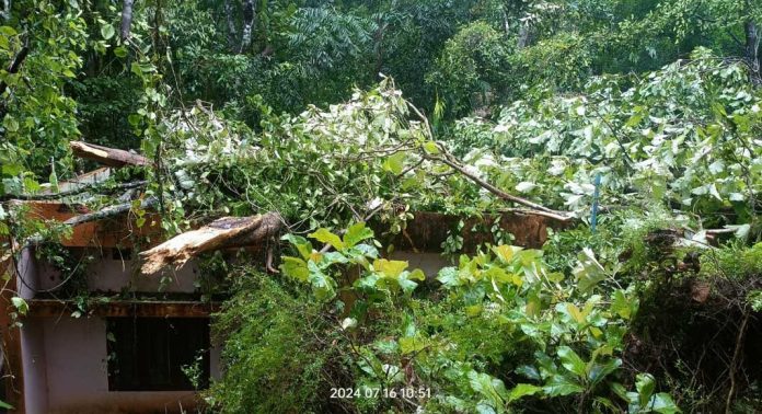 മല്ലപ്പള്ളിയിൽ മഴയിലും കാറ്റിലും വ്യാപക നാശനഷ്ടം ; 40 വീടുകൾ തകർന്നു – ദുരിതാശ്വാസ ക്യാമ്പിൽ രണ്ട് കുടുംബങ്ങൾ, ഒരാൾക്ക് പരിക്ക് മല്ലപ്പള്ളിയിൽ മഴയിലും കാറ്റിലും വ്യാപക നാശനഷ്ടം ; 40 വീടുകൾ തകർന്നു – ദുരിതാശ്വാസ ക്യാമ്പിൽ രണ്ട് കുടുംബങ്ങൾ, ഒരാൾക്ക് പരിക്ക്
