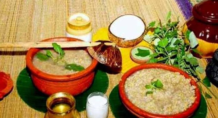 കര്ക്കടകത്തിലെ പോഷകഗുണമുള്ള ഔഷധക്കഞ്ഞി കര്ക്കടകത്തിലെ പോഷകഗുണമുള്ള ഔഷധക്കഞ്ഞി