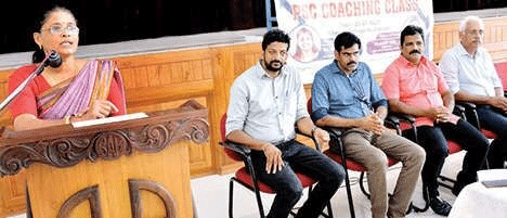 പി.എസ്.സി. പരീക്ഷാ പരിശീലന പരിപാടി നടത്തി പി.എസ്.സി. പരീക്ഷാ പരിശീലന പരിപാടി നടത്തി