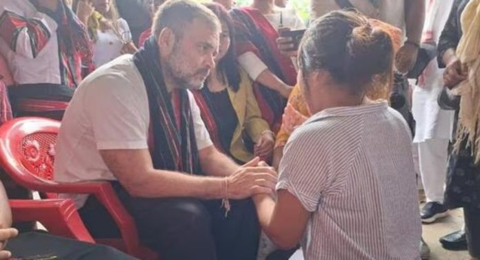 മണിപ്പൂർ കലാപബാധിത പ്രദേശങ്ങളിൽ രാഹുൽ ; കലാപം ആരംഭിച്ച ശേഷം ഇത് മൂന്നാംവട്ടം ; ട്രാജഡി ടൂറിസമെന്ന് ബിജെപി മണിപ്പൂർ കലാപബാധിത പ്രദേശങ്ങളിൽ രാഹുൽ ; കലാപം ആരംഭിച്ച ശേഷം ഇത് മൂന്നാംവട്ടം ; ട്രാജഡി ടൂറിസമെന്ന് ബിജെപി