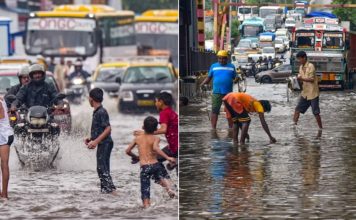 മുംബൈയിൽ കനത്ത മഴ ; റോഡുകളിൽ വൻ ഗതാഗതക്കുരുക്ക്