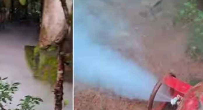 പത്തനംതിട്ട വാഴമുട്ടത്ത് പുതിയ ഗ്യാസ് സിലിണ്ടർ ഘടിപ്പിച്ചപ്പോൾ വൻതോതിൽ ചോർച്ച പത്തനംതിട്ട വാഴമുട്ടത്ത് പുതിയ ഗ്യാസ് സിലിണ്ടർ ഘടിപ്പിച്ചപ്പോൾ വൻതോതിൽ ചോർച്ച