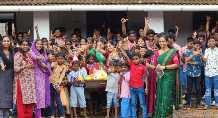 കുട്ടികളുടെ പിറന്നാൾ ദിനത്തിൽ വിഭവ സഞ്ചിയുമായി പാലക്കൽത്തകിടി സെൻ്റ് മേരീസ് സർക്കാർ പള്ളിക്കൂടം കുട്ടികളുടെ പിറന്നാൾ ദിനത്തിൽ വിഭവ സഞ്ചിയുമായി പാലക്കൽത്തകിടി സെൻ്റ് മേരീസ് സർക്കാർ പള്ളിക്കൂടം