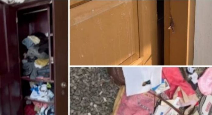 പട്ടാപകല് വീട് കുത്തിത്തുറന്ന് മോഷണം ; പത്തുപവന് സ്വര്ണ്ണവും പണവും കവർന്നു പട്ടാപകല് വീട് കുത്തിത്തുറന്ന് മോഷണം ; പത്തുപവന് സ്വര്ണ്ണവും പണവും കവർന്നു