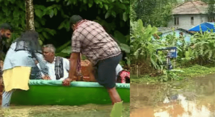 കനത്ത മഴ ; മാനന്തവാടി വാളാട് കൂടംകുന്നിലെ 200 വീട്ടുകാർ ഒറ്റപെട്ടു കനത്ത മഴ ; മാനന്തവാടി വാളാട് കൂടംകുന്നിലെ 200 വീട്ടുകാർ ഒറ്റപെട്ടു
