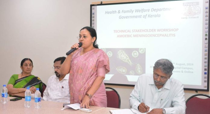 അമീബിക് മസ്തിഷ്ക ജ്വരം, ഗവേഷണം കേരളം ഏറ്റെടുക്കും : മന്ത്രി വീണാ ജോര്ജ് അമീബിക് മസ്തിഷ്ക ജ്വരം, ഗവേഷണം കേരളം ഏറ്റെടുക്കും : മന്ത്രി വീണാ ജോര്ജ്