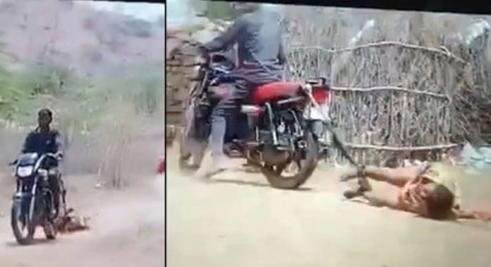 ഭാര്യയെ മര്ദ്ദിച്ച് മോട്ടോര്ബൈക്കില് വലിച്ചിഴച്ചു ; സംഭവത്തില് ഭര്ത്താവ് അറസ്റ്റില് ഭാര്യയെ മര്ദ്ദിച്ച് മോട്ടോര്ബൈക്കില് വലിച്ചിഴച്ചു ; സംഭവത്തില് ഭര്ത്താവ് അറസ്റ്റില്