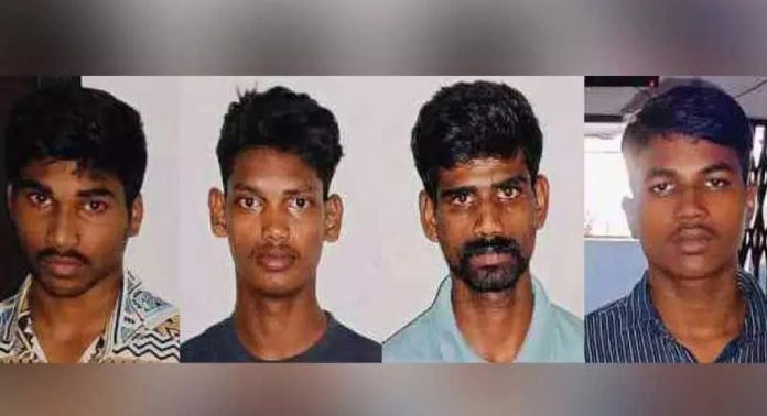 ലക്ഷങ്ങളുടെ യന്ത്രസാമഗ്രികൾ മോഷ്ടിച്ച നാലംഗ സംഘം പിടിയിൽ ലക്ഷങ്ങളുടെ യന്ത്രസാമഗ്രികൾ മോഷ്ടിച്ച നാലംഗ സംഘം പിടിയിൽ