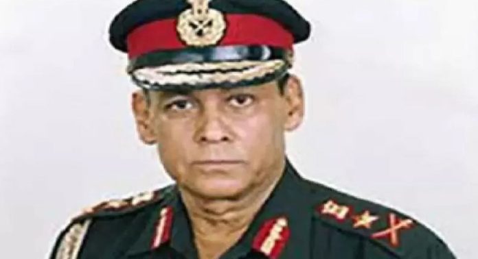 കരസേന മുൻ മേധാവി ജനറൽ സുന്ദരരാജൻ പത്മനാഭൻ അന്തരിച്ചു കരസേന മുൻ മേധാവി ജനറൽ സുന്ദരരാജൻ പത്മനാഭൻ അന്തരിച്ചു
