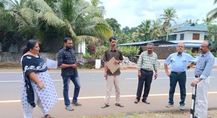 കെ എസ് റ്റി പി അധികൃതർക്ക് പരാതി നൽകി കെ എസ് റ്റി പി അധികൃതർക്ക് പരാതി നൽകി
