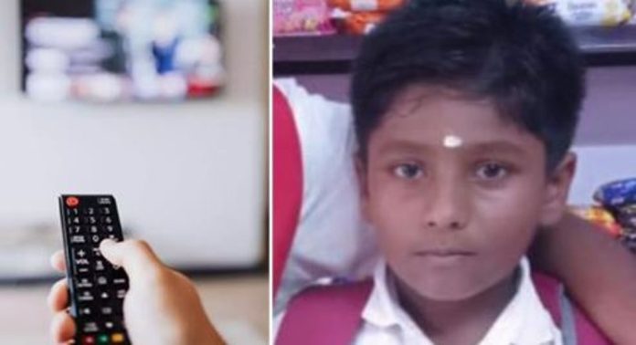 ടിവി റീചാർജ് ചെയ്യാത്തതിൽ മനംനൊന്ദ് ഒൻപത് വയസുകാരൻ ജീവനൊടുക്കി ടിവി റീചാർജ് ചെയ്യാത്തതിൽ മനംനൊന്ദ് ഒൻപത് വയസുകാരൻ ജീവനൊടുക്കി