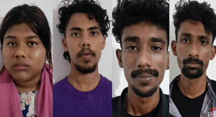 ഓൺലൈൻ ഭക്ഷണ വിതരണത്തിന്റെ മറവിൽ കഞ്ചാവ് വില്പന ; യുവതി ഉൾപ്പെടെ ആറ് പേർ പിടിയിൽ ഓൺലൈൻ ഭക്ഷണ വിതരണത്തിന്റെ മറവിൽ കഞ്ചാവ് വില്പന ; യുവതി ഉൾപ്പെടെ ആറ് പേർ പിടിയിൽ
