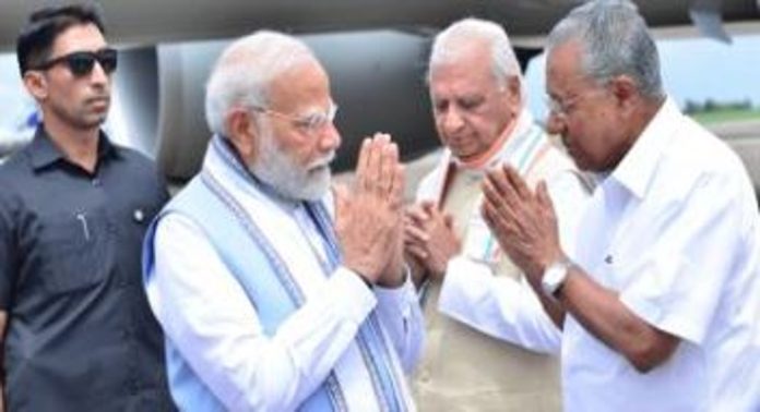 വയനാട് ഉരുൾപൊട്ടൽ ദുരന്തം ; സാമ്പത്തികസഹായം നൽകണമെന്ന് പ്രധാനമന്ത്രി നരേന്ദ്രമോദിയോട് മുഖ്യമന്ത്രി വയനാട് ഉരുൾപൊട്ടൽ ദുരന്തം ; സാമ്പത്തികസഹായം നൽകണമെന്ന് പ്രധാനമന്ത്രി നരേന്ദ്രമോദിയോട് മുഖ്യമന്ത്രി