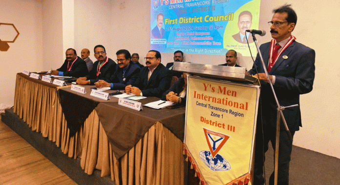 വൈസ്മെൻ ഇൻ്റർനാഷണൽ ഡിസ്ട്രിക്ട് കൗൺസിൽ നടത്തി വൈസ്മെൻ ഇൻ്റർനാഷണൽ ഡിസ്ട്രിക്ട് കൗൺസിൽ നടത്തി