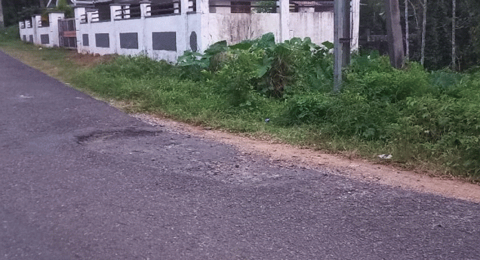 ആനമാടം ജംഗ്ഷനിലെ കുഴി അടക്കാത്തത് അപകടം ക്ഷണിച്ചു വരുത്താനെന്ന പരാതിയുമായി നാട്ടുകാര് ആനമാടം ജംഗ്ഷനിലെ കുഴി അടക്കാത്തത് അപകടം ക്ഷണിച്ചു വരുത്താനെന്ന പരാതിയുമായി നാട്ടുകാര്
