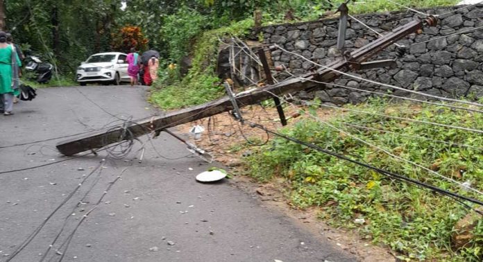 കനത്ത മഴയിലും കാറ്റിലും റാന്നിയില് വ്യാപക നാശനഷ്ടം കനത്ത മഴയിലും കാറ്റിലും റാന്നിയില് വ്യാപക നാശനഷ്ടം