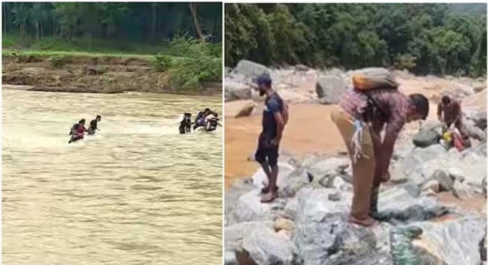 ചാലിയാർ പുഴയിൽ തെരച്ചിലിന് പോയ 18 രക്ഷാപ്രവർത്തകർ വനത്തിൽ കുടുങ്ങി ചാലിയാർ പുഴയിൽ തെരച്ചിലിന് പോയ 18 രക്ഷാപ്രവർത്തകർ വനത്തിൽ കുടുങ്ങി