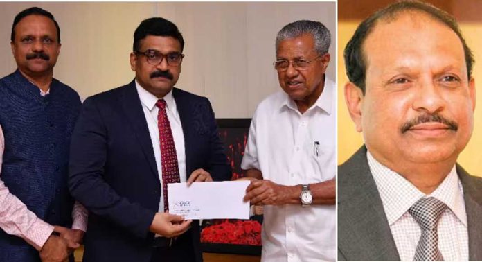 ദുരന്തത്തിൽ വയനാടിന് കൈത്താങ്ങുമായി യൂസഫലി ; മുഖ്യമന്ത്രിയുടെ ദുരിതാശ്വാസനിധിയിലേക്ക് അഞ്ച് കോടി കൈമാറി ദുരന്തത്തിൽ വയനാടിന് കൈത്താങ്ങുമായി യൂസഫലി ; മുഖ്യമന്ത്രിയുടെ ദുരിതാശ്വാസനിധിയിലേക്ക് അഞ്ച് കോടി കൈമാറി