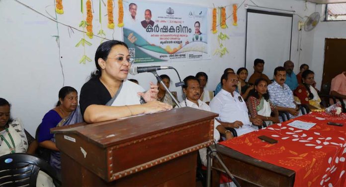 കാര്ഷിക സ്വയംപര്യാപ്തത ലക്ഷ്യം – മന്ത്രി വീണാ ജോര്ജ് കാര്ഷിക സ്വയംപര്യാപ്തത ലക്ഷ്യം – മന്ത്രി വീണാ ജോര്ജ്