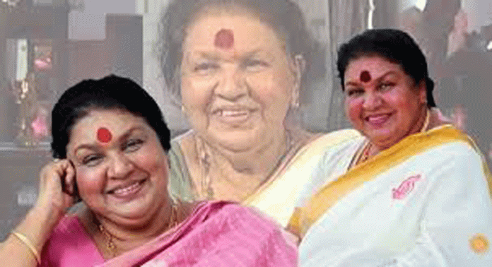 അന്തരിച്ച ചലച്ചിത്രതാരം കവിയൂർ പൊന്നമ്മയുടെ സംസ്കാരം ഇന്ന് നടക്കും അന്തരിച്ച ചലച്ചിത്രതാരം കവിയൂർ പൊന്നമ്മയുടെ സംസ്കാരം ഇന്ന് നടക്കും