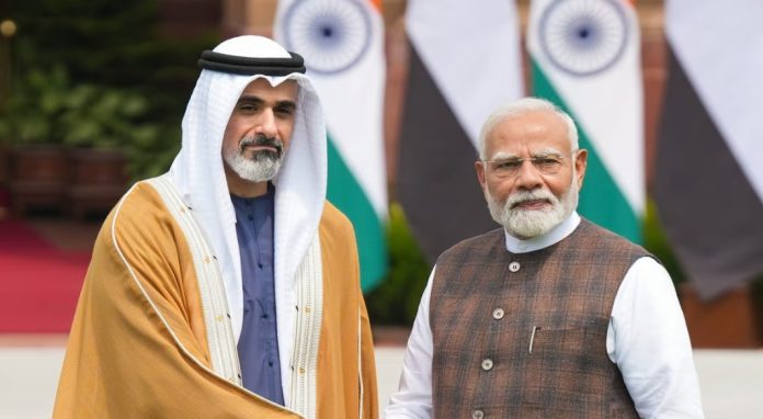 ഇന്ത്യയും യുഎഇയും ഊര്ജ്ജ സഹകരണ മേഖലയില് സുപ്രധാന കരാറുകളില് ഒപ്പുവെച്ചു ഇന്ത്യയും യുഎഇയും ഊര്ജ്ജ സഹകരണ മേഖലയില് സുപ്രധാന കരാറുകളില് ഒപ്പുവെച്ചു