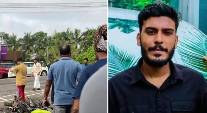 മലപ്പുറത്ത് വാഹനാപകടത്തില് യുവാവിന് ദാരുണാന്ത്യം മലപ്പുറത്ത് വാഹനാപകടത്തില് യുവാവിന് ദാരുണാന്ത്യം