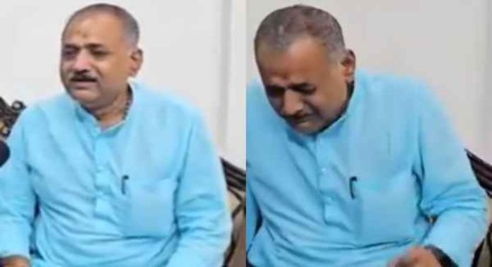 നിയമസഭാ തെരഞ്ഞെടുപ്പിൽ സീറ്റ് ലഭിച്ചില്ല, പൊട്ടിക്കരഞ്ഞ് മുൻ ബിജെപി എംഎൽഎ നിയമസഭാ തെരഞ്ഞെടുപ്പിൽ സീറ്റ് ലഭിച്ചില്ല, പൊട്ടിക്കരഞ്ഞ് മുൻ ബിജെപി എംഎൽഎ