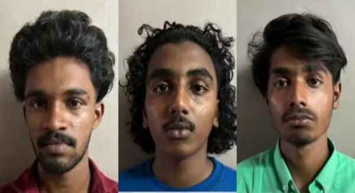 15കാരനെ ഉപയോഗിച്ച് ഹണിട്രാപ് ; മധ്യവയസ്കനിൽ നിന്ന് തട്ടിയെടുത്തത് വൻതുക , അഞ്ച് പേർ പിടിയിൽ 15കാരനെ ഉപയോഗിച്ച് ഹണിട്രാപ് ; മധ്യവയസ്കനിൽ നിന്ന് തട്ടിയെടുത്തത് വൻതുക , അഞ്ച് പേർ പിടിയിൽ