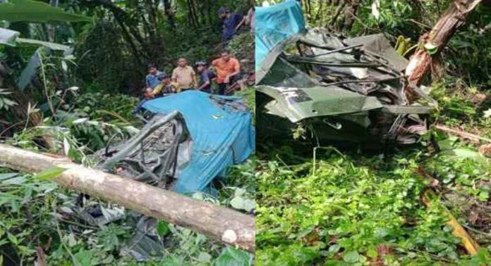 സിക്കിമിൽ വാഹനം കൊക്കയിലേക്ക് മറിഞ്ഞു ; നാല് സൈനികർക്ക് വീരമൃത്യു സിക്കിമിൽ വാഹനം കൊക്കയിലേക്ക് മറിഞ്ഞു ; നാല് സൈനികർക്ക് വീരമൃത്യു