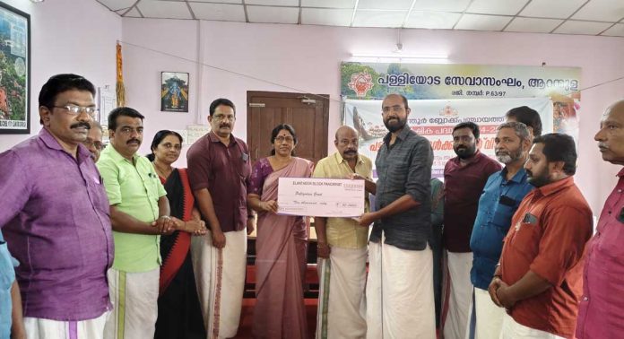 പള്ളിയോടങ്ങള്ക്ക് ഗ്രാന്റ് വിതരണം ചെയ്തു പള്ളിയോടങ്ങള്ക്ക് ഗ്രാന്റ് വിതരണം ചെയ്തു