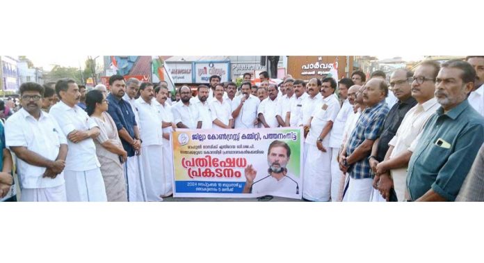 രാഹുൽ ഗാന്ധിക്കെതിരായ ബി ജെ പി ജൽപ്പനങ്ങൾ ജനങ്ങളോടുള്ള വെല്ലുവിളി ; ആൻ്റോ ആൻ്റണി എം പി രാഹുൽ ഗാന്ധിക്കെതിരായ ബി ജെ പി ജൽപ്പനങ്ങൾ ജനങ്ങളോടുള്ള വെല്ലുവിളി ; ആൻ്റോ ആൻ്റണി എം പി