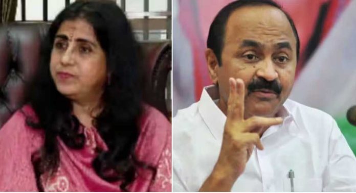 വിഡി സതീശനടക്കമുള്ളവർക്കെതിരായ ആരോപണം ; സിമി റോസ് ബെല് ജോണിനെ കോൺഗ്രസ് പുറത്താക്കി വിഡി സതീശനടക്കമുള്ളവർക്കെതിരായ ആരോപണം ; സിമി റോസ് ബെല് ജോണിനെ കോൺഗ്രസ് പുറത്താക്കി