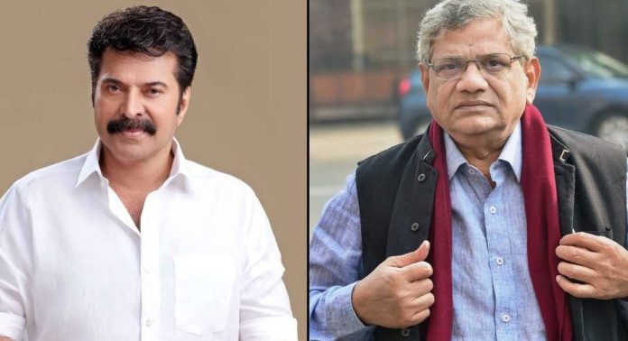 ‘അതിശയിപ്പിച്ച മനുഷ്യന്’, യെച്ചൂരിയുടെ വിയോഗത്തിൽ വികാരനിർഭരമായ കുറിപ്പുമായി മമ്മൂട്ടി ‘അതിശയിപ്പിച്ച മനുഷ്യന്’, യെച്ചൂരിയുടെ വിയോഗത്തിൽ വികാരനിർഭരമായ കുറിപ്പുമായി മമ്മൂട്ടി