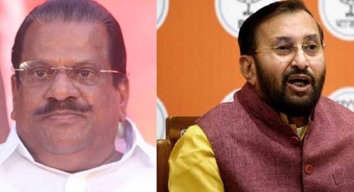 അത്ഭുതപ്പെട്ട് ജാവദേക്കർ, ഇപിക്കെതിരായ നടപടിയിൽ സിപിഎമ്മിനെതിരെ രൂക്ഷ പ്രതികരണം അത്ഭുതപ്പെട്ട് ജാവദേക്കർ, ഇപിക്കെതിരായ നടപടിയിൽ സിപിഎമ്മിനെതിരെ രൂക്ഷ പ്രതികരണം