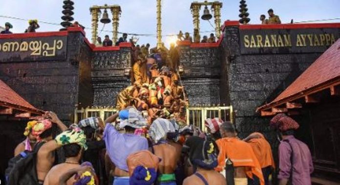 ശബരിമലനട തുറന്നു ശബരിമലനട തുറന്നു