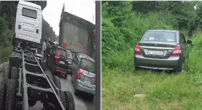 കുതിരാൻ ദേശീയപാതയിൽ സ്വർണ്ണം കവർന്ന സംഭവം ; പരാതിക്കാരന്റെ വാഹനം ഉപേക്ഷിച്ച നിലയിൽ കണ്ടെത്തി കുതിരാൻ ദേശീയപാതയിൽ സ്വർണ്ണം കവർന്ന സംഭവം ; പരാതിക്കാരന്റെ വാഹനം ഉപേക്ഷിച്ച നിലയിൽ കണ്ടെത്തി