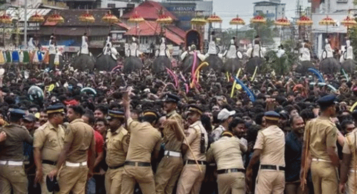 തൃശൂര് പൂരം അലങ്കോലപെട്ടതുമായി ബന്ധപ്പെട്ട് എഡിജിപി എം ആര് അജിത് കുമാര് സമര്പ്പിച്ച റിപ്പോര്ട്ട് ഡിജിപി ഇന്ന് മുഖ്യമന്ത്രിക്ക് കൈമാറും തൃശൂര് പൂരം അലങ്കോലപെട്ടതുമായി ബന്ധപ്പെട്ട് എഡിജിപി എം ആര് അജിത് കുമാര് സമര്പ്പിച്ച റിപ്പോര്ട്ട് ഡിജിപി ഇന്ന് മുഖ്യമന്ത്രിക്ക് കൈമാറും