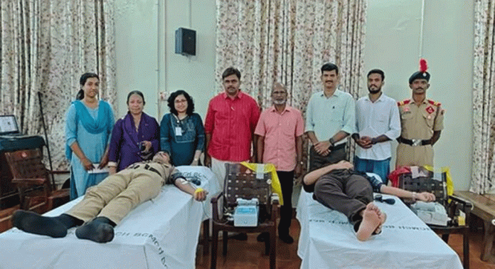 തിരുവല്ല മാർത്തോമ കോളേജില് രക്തദാന ക്യാമ്പ് സംഘടിപ്പിച്ചു തിരുവല്ല മാർത്തോമ കോളേജില് രക്തദാന ക്യാമ്പ് സംഘടിപ്പിച്ചു