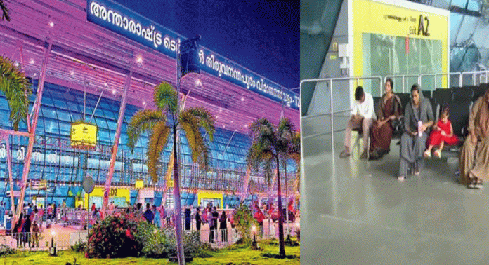 തിരുവനന്തപുരം വിമാനത്താവളത്തിലെ കരാർ ജീവനക്കാരുടെ പണിമുടക്കിനെത്തുടർന്ന് കാർഗോ നീക്കത്തിൽ വൻ പ്രതിസന്ധി തിരുവനന്തപുരം വിമാനത്താവളത്തിലെ കരാർ ജീവനക്കാരുടെ പണിമുടക്കിനെത്തുടർന്ന് കാർഗോ നീക്കത്തിൽ വൻ പ്രതിസന്ധി