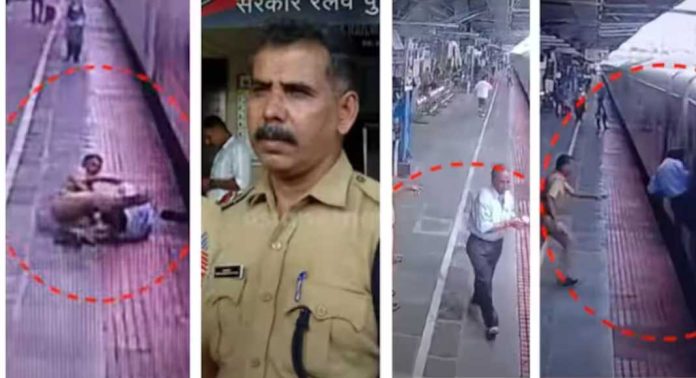 തലശ്ശേരിയില് ട്രെയിനിൽ നിന്നും പ്ലാറ്റ്ഫോമിലേക്ക് വീണ യാത്രക്കാരനെ സാഹസികമായി രക്ഷിച്ച് ഉദ്യോഗസ്ഥൻ തലശ്ശേരിയില് ട്രെയിനിൽ നിന്നും പ്ലാറ്റ്ഫോമിലേക്ക് വീണ യാത്രക്കാരനെ സാഹസികമായി രക്ഷിച്ച് ഉദ്യോഗസ്ഥൻ